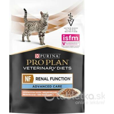 Purina ProPlan Veterinary Diets Cat NF St/Ox Renal Function Losos 10 x 85 g