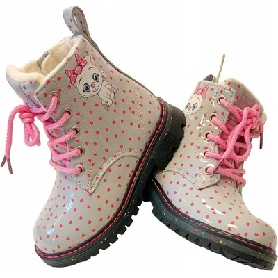 American Club trekové boty lehce zateplené kočka šedé