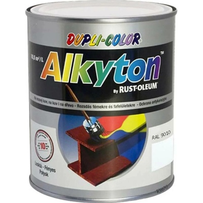 Alkyton Hladký polomat 0,75 l vínová červená