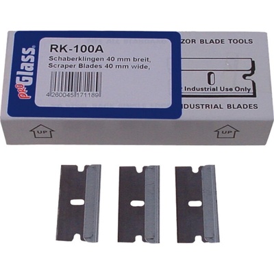 ProGlass RK-100A Náhradní čepel do šrabky skla 40mm 100ks-