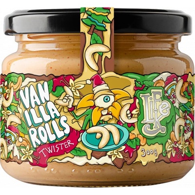 LifeLike Vanilla Rolls Twister vanilkové rožky 300 g