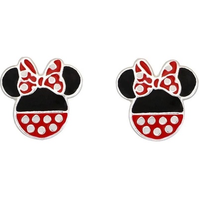 Disney stříbrné náušnice pecky Minnie Mouse ES00084SL.CS