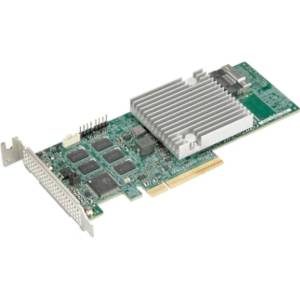 Supermicro AOC-S3916L-H16IR-32DD-O 16 int 12Gb/s ports, x8 Gen4, ROC - LP, 32HDDw/exp, RoHS (AOC-S3916L-H16IR-32DD-O)