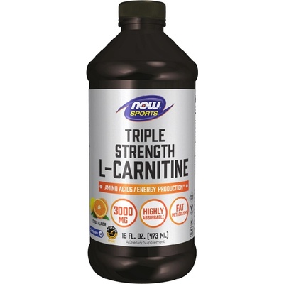 NOW NOW Triple Strength L-Carnitine, 473 ml