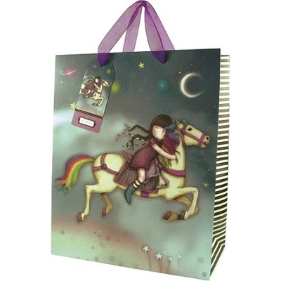 Santoro London Dárková taška velká The Runaway 26,4 x 32,7 x 13,6 cm