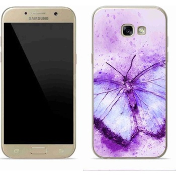 Pouzdro mmCase Gelové Samsung Galaxy A5 (2017) - fialový motýl