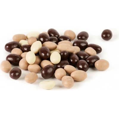Manut Mandle v čokoládě tří barev 500 g