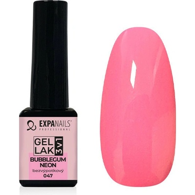 Expa Nails Gél lak 3v1 Bubblegum neon 5 ml