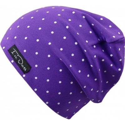 Drexiss čepice DOT VIOLET