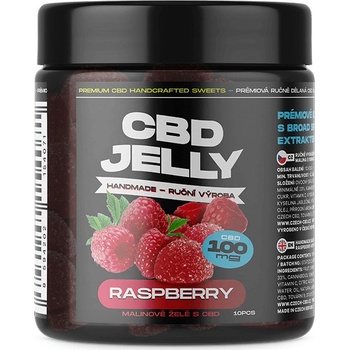 CBD Jelly želé malina s 10 mg
