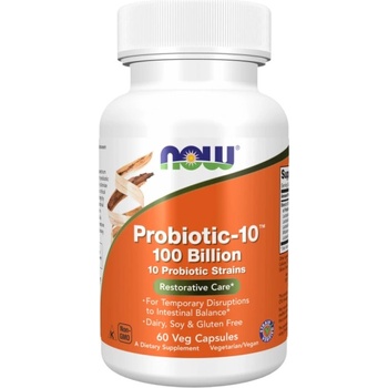 Image 1 of NOW Probiotic-10 100 Billion [60 капсули]