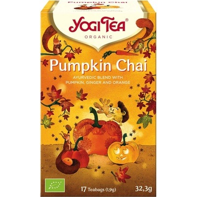 Yogi Tea Bio Dýňový Chai 17 x 1,9 g