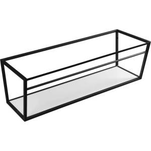 SAPHO Ska - Конструкция с рафт под умивалника, 120 см, матово черно SKA104 (SKA104)