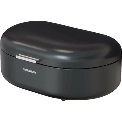 SIEGWERK Chlebník Panea, oválny, veľkosť L, čierna BK-200-L-BLK