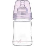 LOVI Шише Lovi - Baby Shower, стъклено, 150 ml, 0м+, розово (74/104g) - baby