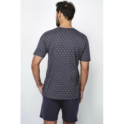 Italian Fashion Ricardo pánské pyžamo krátké tm.modré