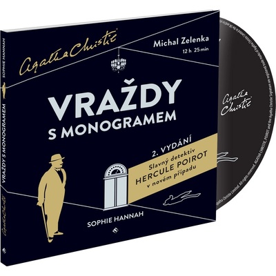 Vraždy s monogramem - 1xaudio na cd - mp3
