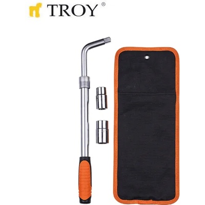 TROY Телескопичен ключ за джанти 4 части / troy 26138 / (t 26138)