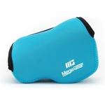 MegaGear Ultralight Neoprene Camera Case Compatible with Sony Alpha A6400, A6500, A6300, A6000 - Blue - MG064 (MG064)