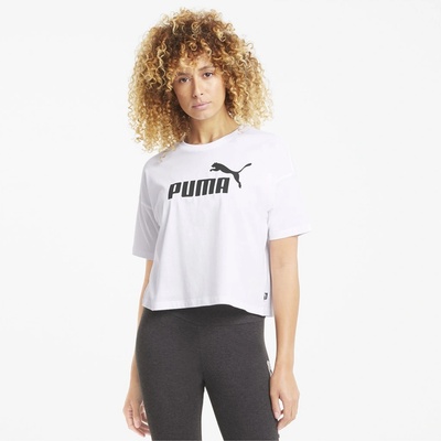 Puma ESS Cropped Logo Tee Dámske tričko US 586866-02