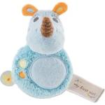 NICI Мека играчка с дрънкалка NICI - Носорогът Мануфи, 12 cm (46585) - baby