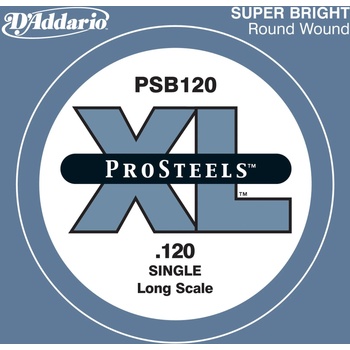 D'Addario PSB120 Еденична струна за бас китара