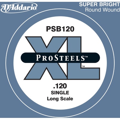 D'Addario PSB120 Еденична струна за бас китара