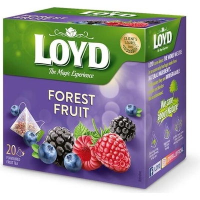 MOKATE Loyd Forest Fruit Ovocný čaj s příchutí lesního ovoce 40 g