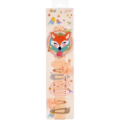 Souza! Souza Souza! - Висящ органайзер лисичка Resi + 8 фиби за коса