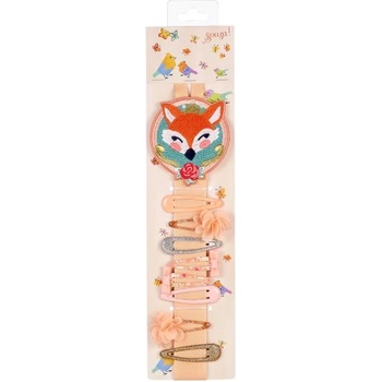 Souza! Souza! - Висящ органайзер лисичка Resi + 8 фиби за коса