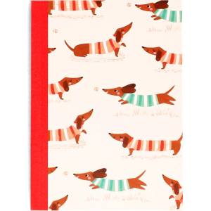 Rex London Тетрадка 60 стр. A6 Sausage Dog - Rex London (30461)
