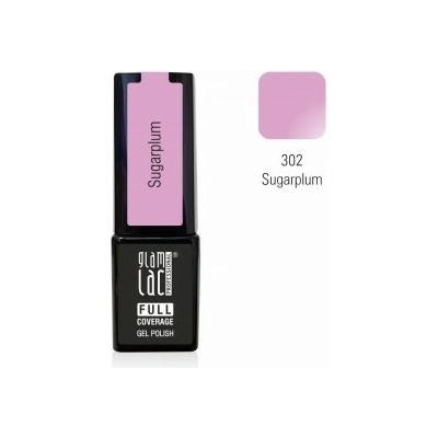GlamLac Gel lak růžový 302 Sugarplum 6 ml