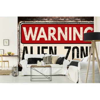 DIMEX ART s. r. o Самозалепваща се флизелинова фототапета табела - извънземно 375 x 250 см