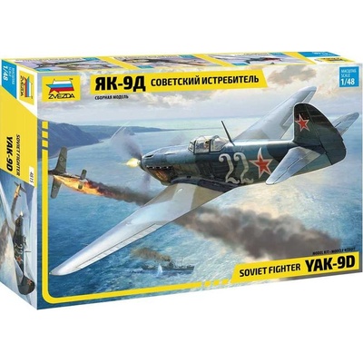 Model Kit letadlo 4815 YAK 9 Soviet fighter 1:48
