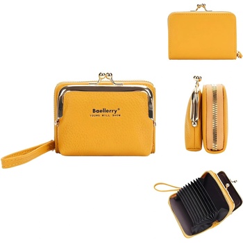 HARAHU Портмоне Baellerry CA-35909 - Жълта KP35909 (CA-35909)