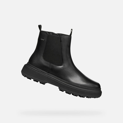 Черни дамски обувки за глезена Geox Lamidie + Grip ABX Geox | Cheren | ЖЕНИ | 36