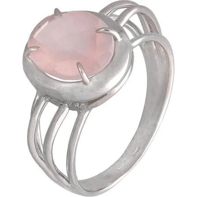 Zlaton Prsten bílé zlato s růženínem 000211511227