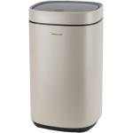 HORECANO HOME-Кош с TOUCH механизъм 12L БЕЖОВО 25.2x25xh42.4cm (104512-008-BEIGE) (0185187)
