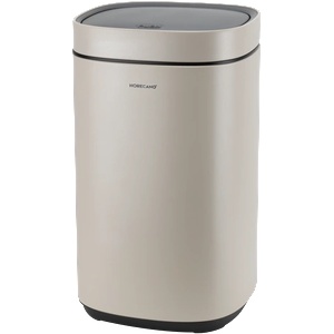 HORECANO HOME-Кош с TOUCH механизъм 12L БЕЖОВО 25.2x25xh42.4cm (104512-008-BEIGE) (0185187)