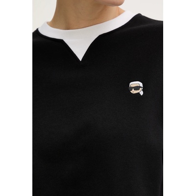 KARL LAGERFELD Памучен суичър Karl Lagerfeld IKON (B1W20027)