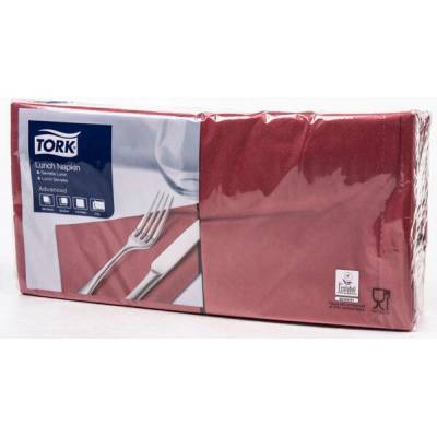 TORK Ubrousky bordeaux 33x33 cm 2v 200 ks
