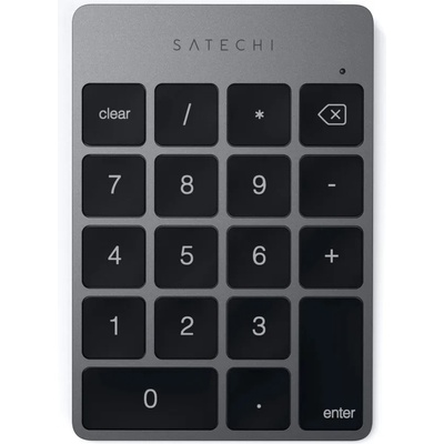 Apple Satechi Aluminum Slim Wireless Keypad - Space Grey (STSALKPM)