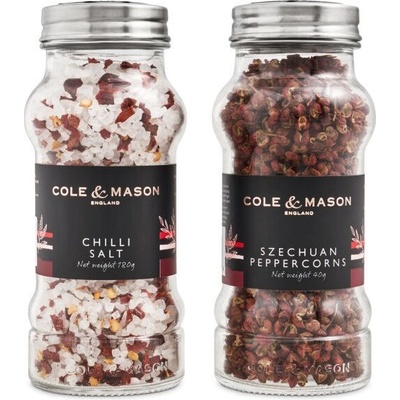 Подаръчен комплект Чили сол и Сечуански микс (Cole-&-Mason-H-FSP165)