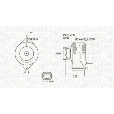 generátor MAGNETI MARELLI 063731994010