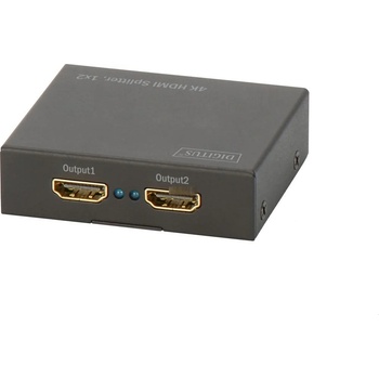 ASSMANN Digitus HDMI сплитер, 4K UHD 1x HDMI към 2x HDMI, черен (DS-46304)