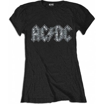 AC DC tričko Logo Diamante