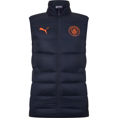 PUMA Мъжки потник Puma Mcfc Casuals Down Vest Anorak Mens - Strong Grey