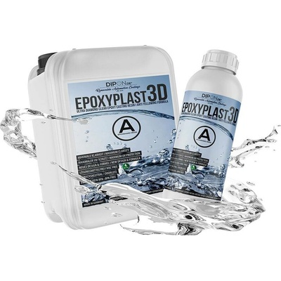 Dipon Epoxyplast 3D Složka A pryskyřice 1 Kg