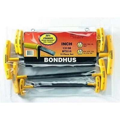 Bondhus Sada T klíčů BTX 10 palcové BD13138