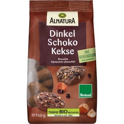 Alnatura Био бисквити от спелта и шоколад - 150 г